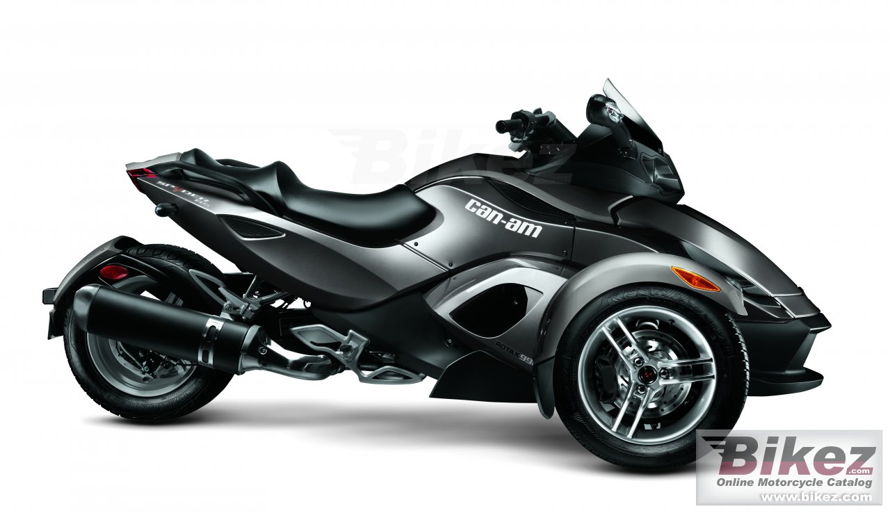 Big Can-Am spyder roadster rs picture and wallpaper from Bikez.com